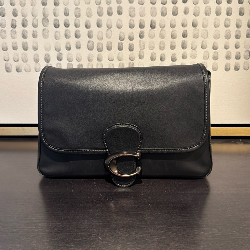 Coach Soft Tabby Bag - Black / Gunmetal